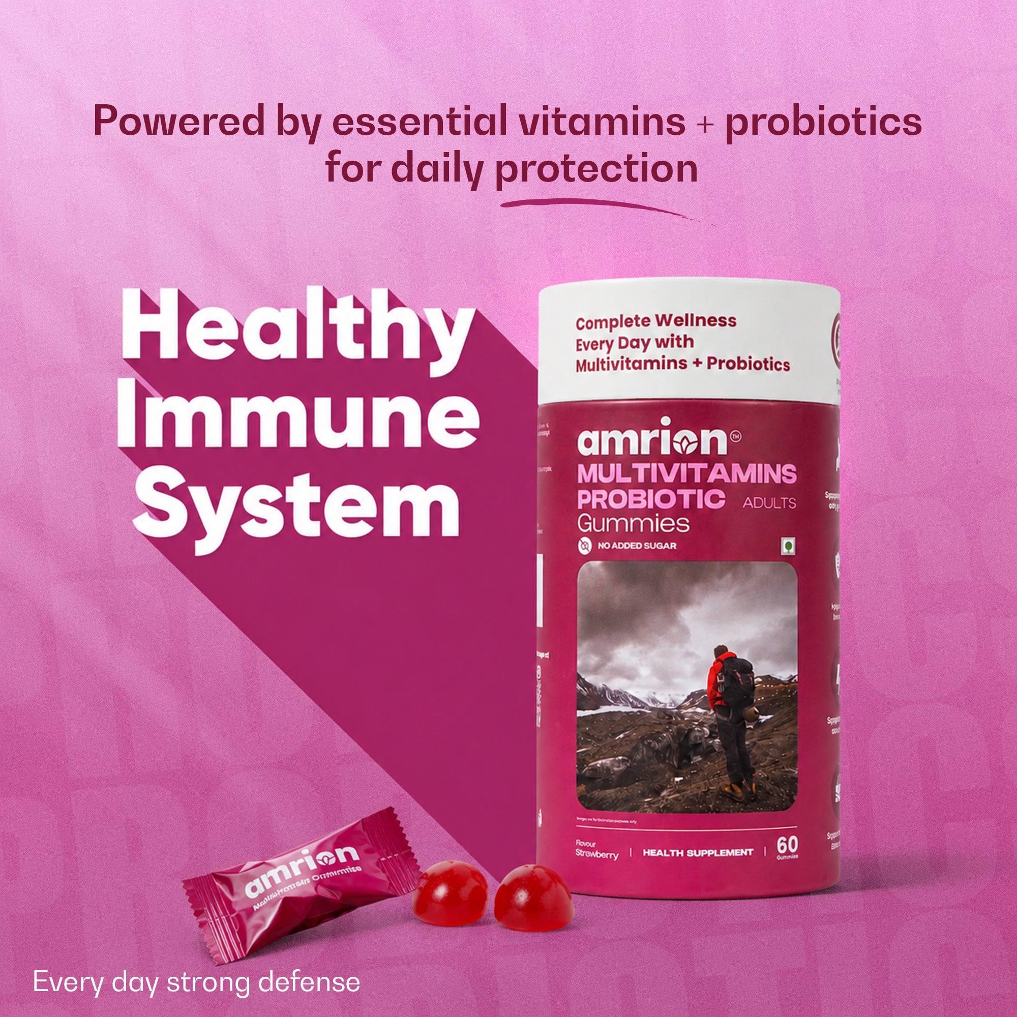 Multivitamin Probiotic Gummies Adults