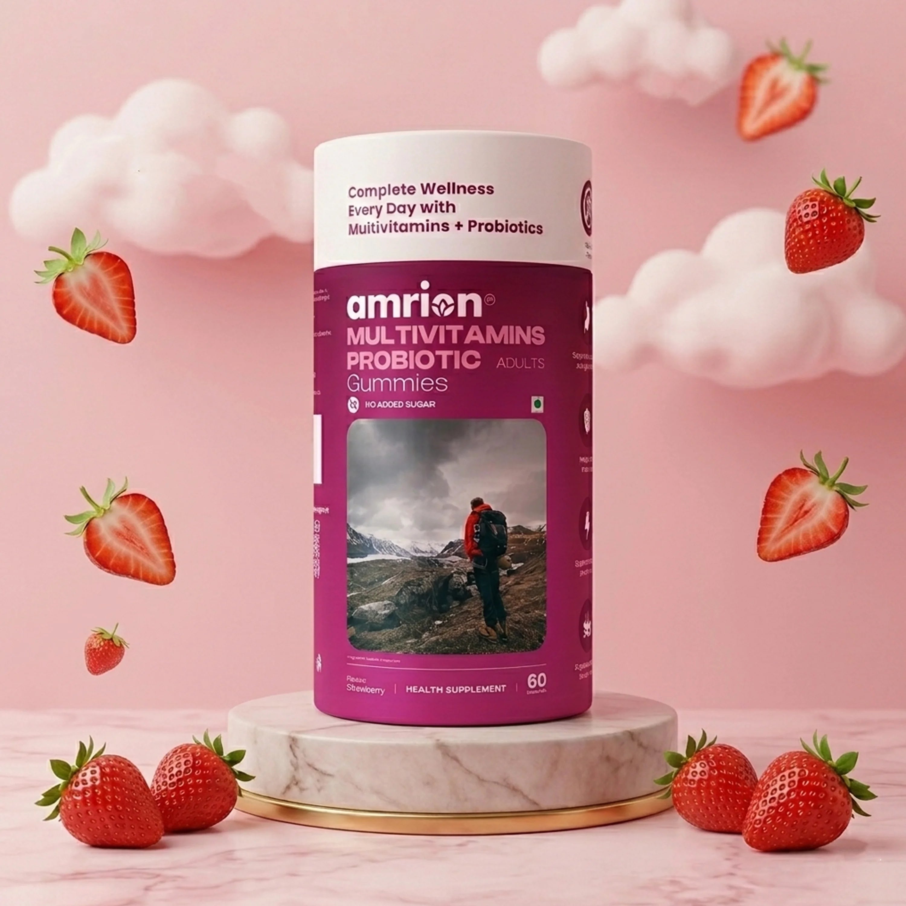 Multivitamin Probiotic Gummies Adults