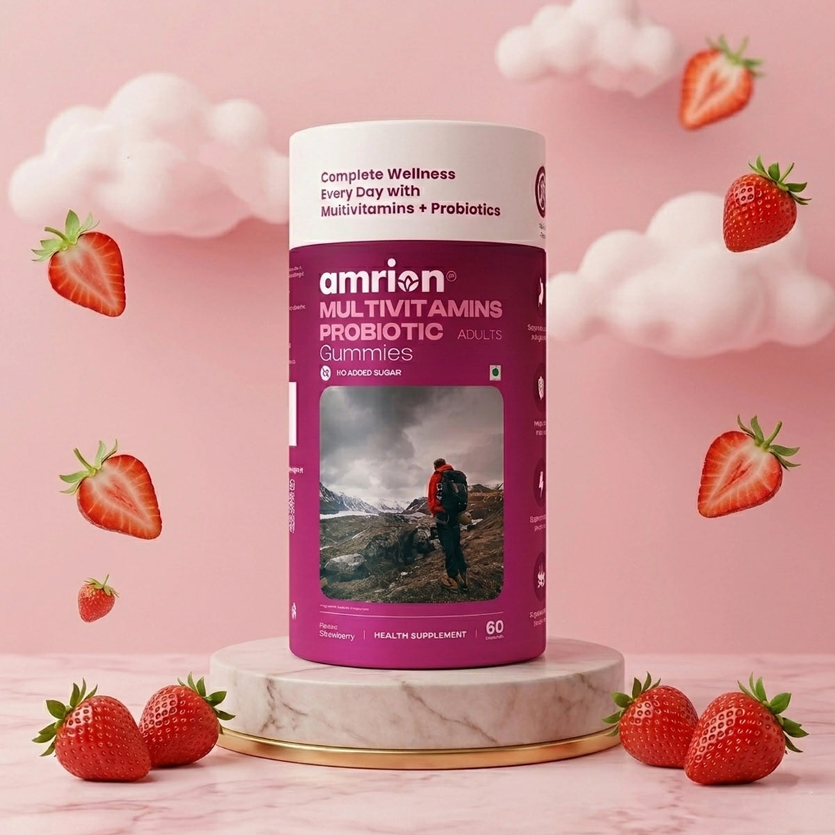 Multivitamin Probiotic Gummies Adults